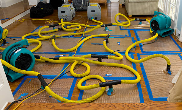 Professional Burst Pipe Water Damage technician working in Manchester, KY